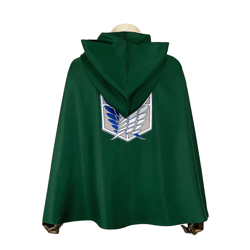 进击的巨人cos服自由之翼兵长披斗篷cosplay服装进击的巨人披风