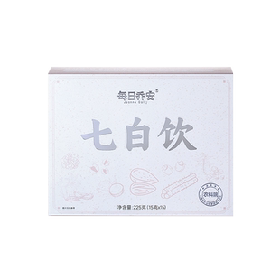 每日乔安农科院七白饮南杏仁粉冲饮山药茯苓杏仁粉早餐代餐