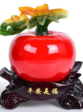 速发平安摆件招财中式家居装饰品客厅电视柜玄关乔迁工艺礼品