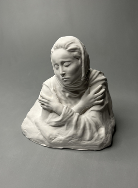 速发轻奢家术人物复古雕塑石膏像扩香石高级小众氛围摆件艺居软装