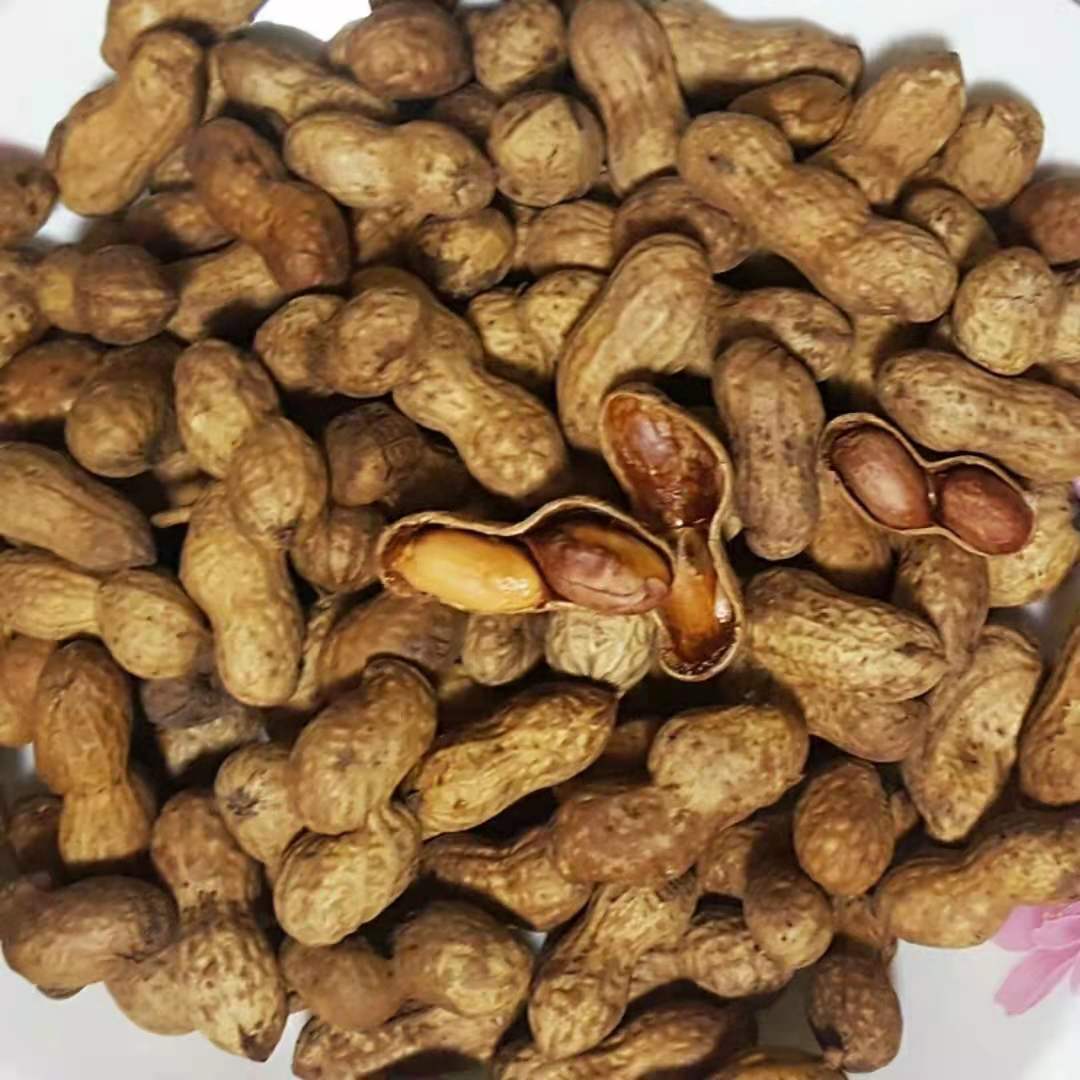 新货怪嗑山核桃味花生焦糖花生500g散装糖果花生网红零食干果炒货