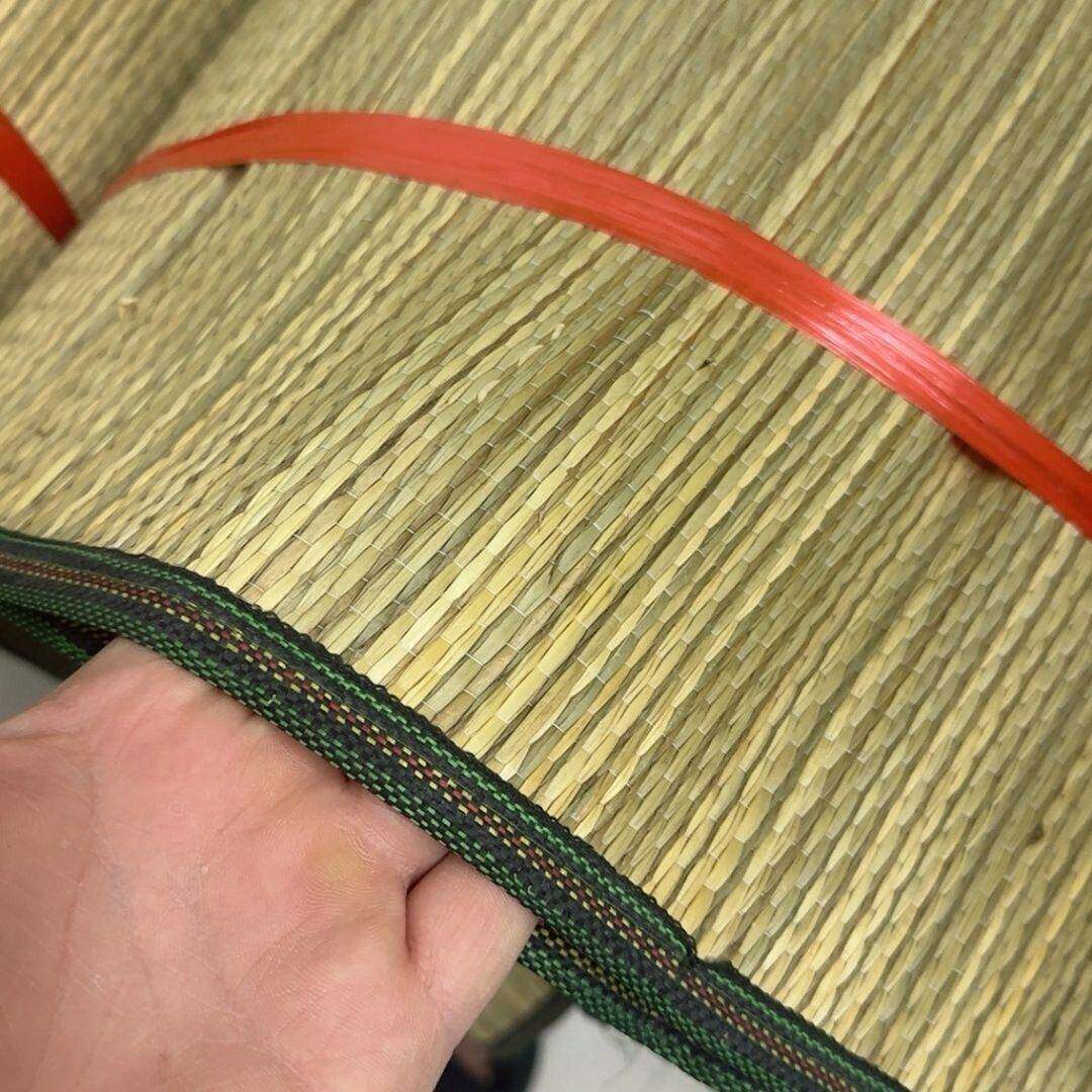 草席子纯天然草席子单人学生宿舍灯芯草薄款一次性双面双人床草席