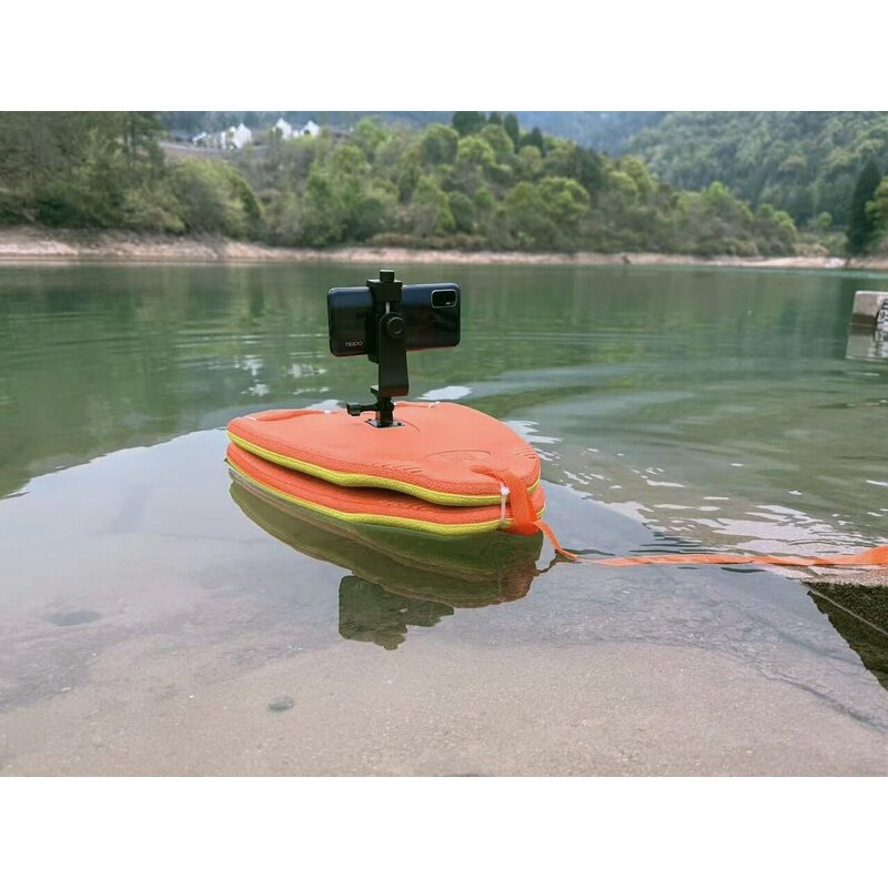 游泳拍摄神器跟拍浮板带手机支架可转接运动摄影相机游泳拍摄神器
