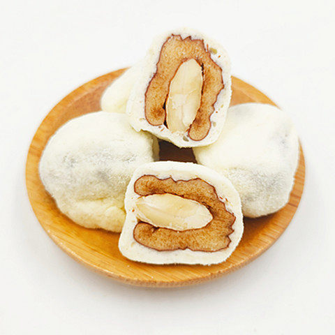 杏仁奶枣整箱10斤杏仁夹心奶酪枣休闲零食独立包装散装