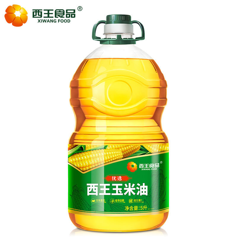 西王玉米油5L优选非转基因物理压榨植物甾醇玉米胚芽油正品