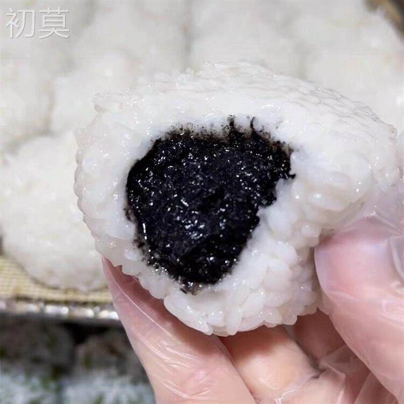 正宗手工黑芝麻馅糍毛团糯米团小吃擂金团麻糍宁波特产传统糕点