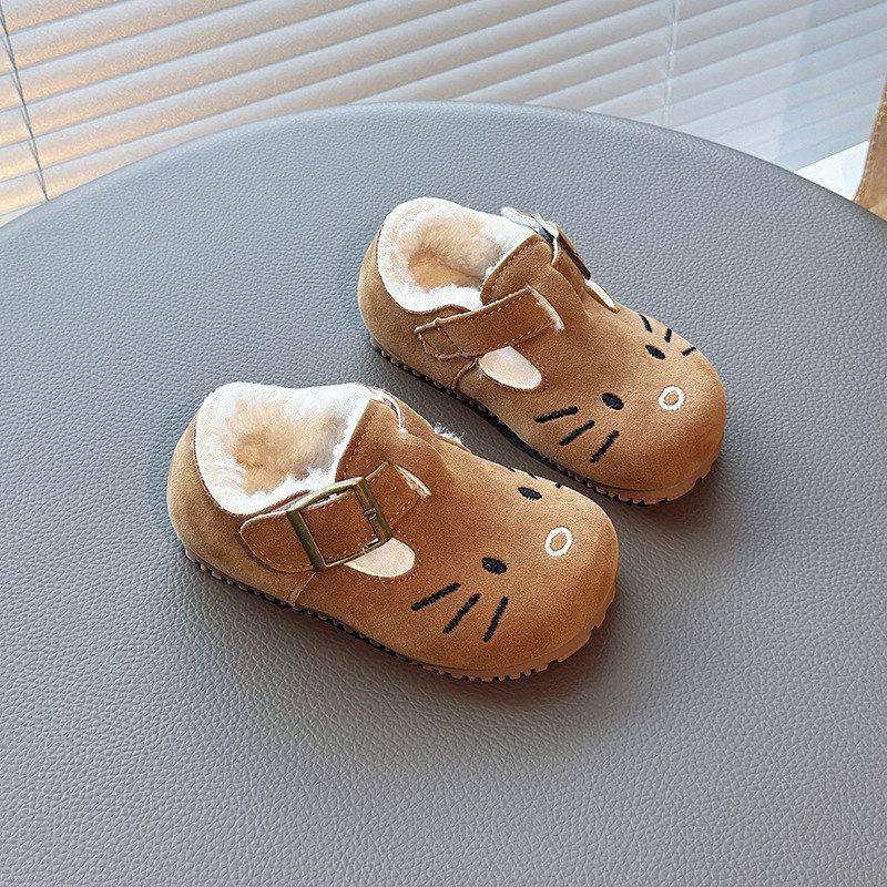 小女孩卡通棉鞋2025秋冬新款儿童加绒豆豆鞋女童公主鞋防滑毛毛鞋,童鞋/婴儿鞋/亲子鞋,棉鞋,淘宝优惠券,粉丝福利购,淘宝优惠卷