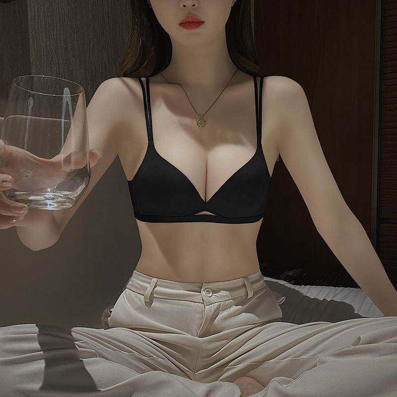 芬腾无痕内衣女小胸聚拢薄款夏季收副乳防下垂内裤套装平胸夏天文怎么看?