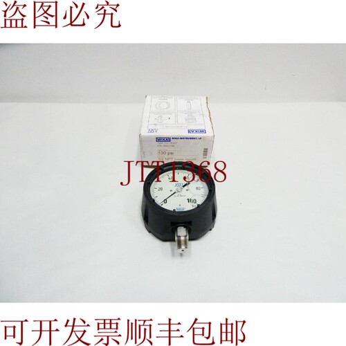 原装供应WIKA 39921756 压力表 4-1/2 英寸 1/2 英寸 0-100psi Np