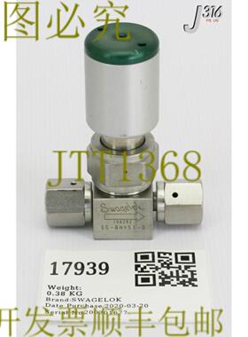 供应17539 SWALOK 高阀门阀门 SS-BNV51-O