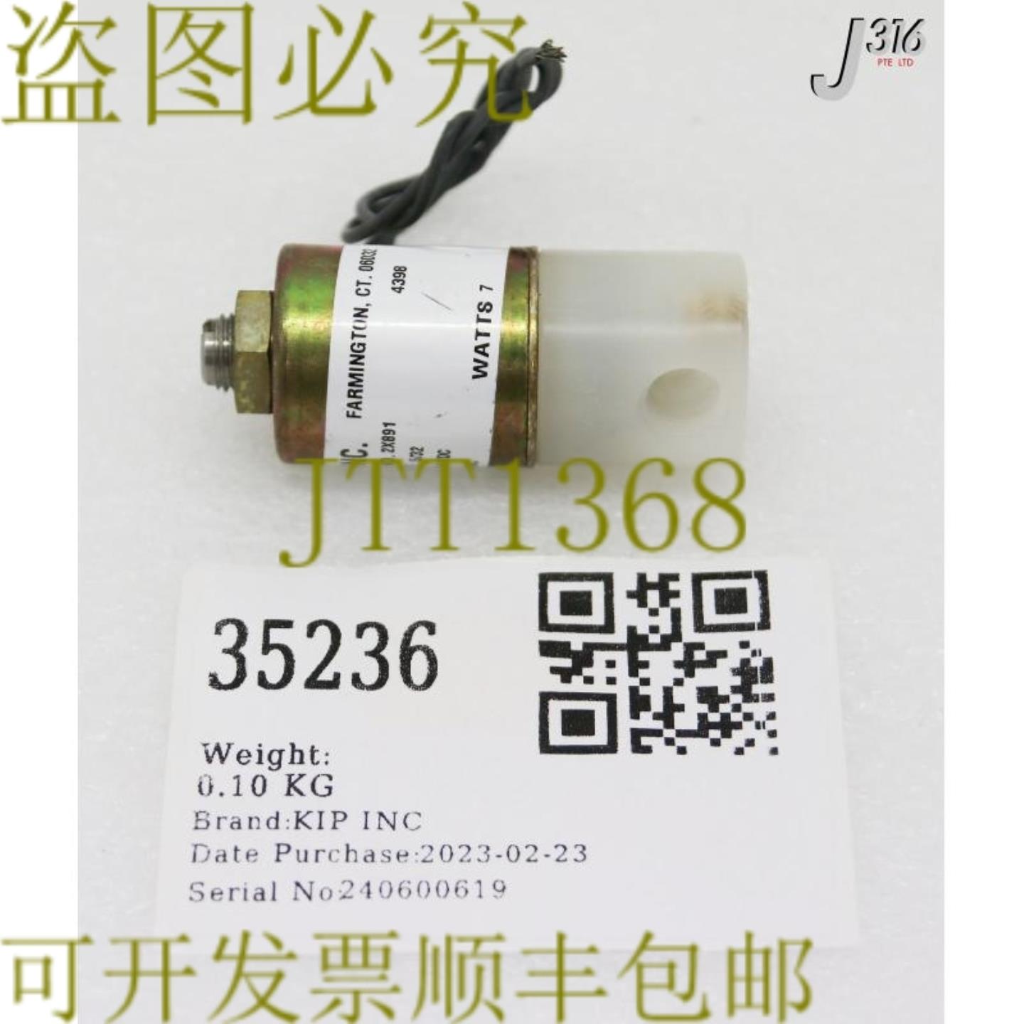 供应35236 KIP INC 气门办公室 2X891