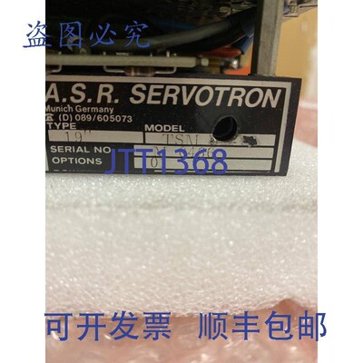 原装供应Servotron ASR TSM-150-25-01 晶体管伺服驱动器
