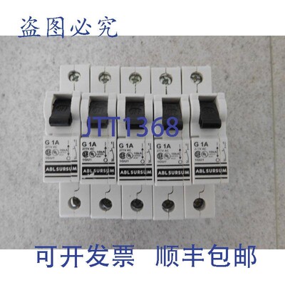 原装供应5 x ABL SURSUM 1GU1,ABL SURSUM G 1A,277V AC,