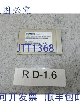 原装供应6ES7952-1AK00-0AA0 Simatic 存储卡 RAM 1MByte / 16 BI