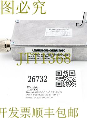 供应26732 MUEG-RLING 电源 COUPLER 接口50MW GA3301-50