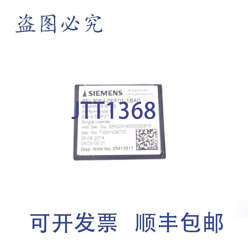 原装供应6SL3054-0EF01-1BA0 SINAMICS S120 6SL30540EF011BA0
