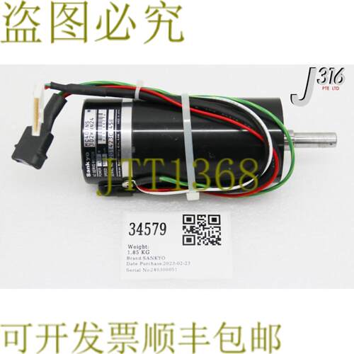 供应34579 SANKYO AC伺服电机400W 3000RPM MC401NS302KN24