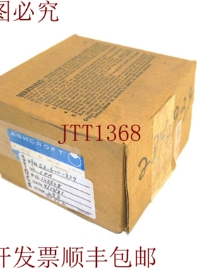 原装供应阿什克罗夫特 ASHCROFT 45-2462-SS-02L-30HG DURAGAU 0-