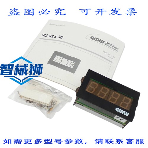 原装供应 GMW DIG 62X38 LED 数字测量设备数字测量设备
