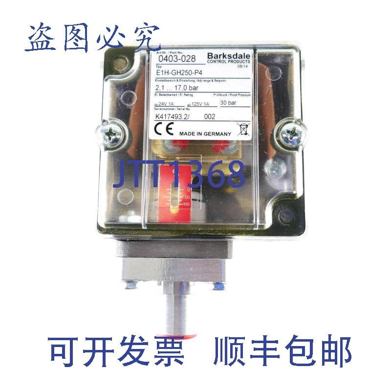 原装供应BARKSDALE 0403-028 E1H-GH250-P4 0403028 E1HGH250P4 !