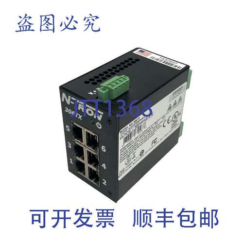 原装供应红狮 N-TRON 306TX 6 端口工业以太网交换机 10/100BaseT