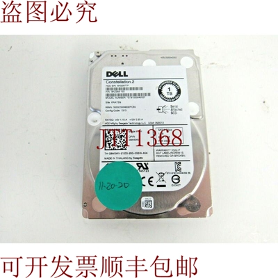 原装供应戴尔 9W5WV 希捷 ST91000640SS 1TB 7200RPM SAS-2 64MB