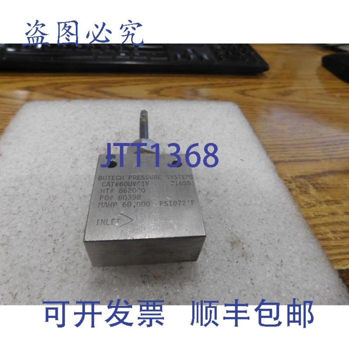 供应BuTech 压力系统型号60UV4V41V 高压阀60000 MAWP