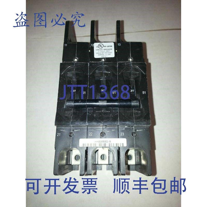 原装供应AIRPAX SENSATA 3P断路器 209-3-2599-302 240VAC HH83XB