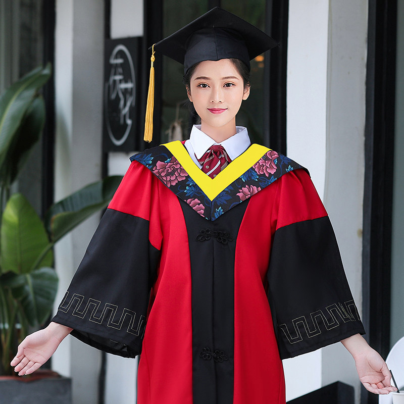 速发导礼服学业服毕业师服大学毕位典礼毕业照老师学士服毕业