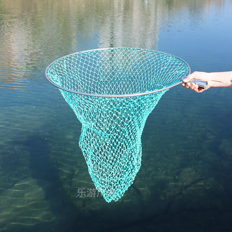 速发捞头抄网头超大号网兜大鱼巨大捞网大型抄网超青鱼不锈钢捞网