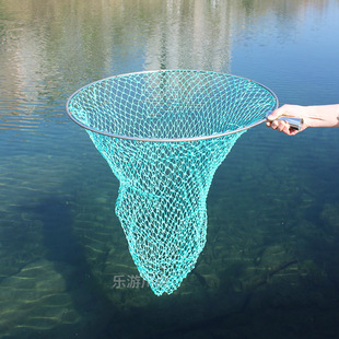 速发捞头抄网头超大号网兜大鱼巨大捞网大型抄网超青鱼不锈钢捞网