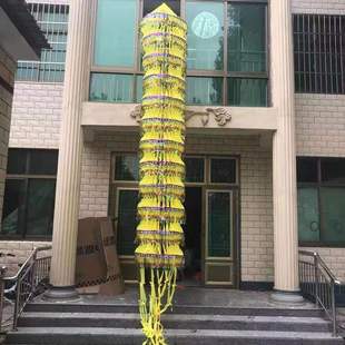 速发殡葬丧葬用品布幡葫挂幡大钱幡吊幡折叠幡望山钱幡芦堂灵件雨