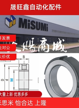 精密锁紧螺帽螺母PLNY8/10/12/15/17/20/25/30/35/40/45/50/55/60