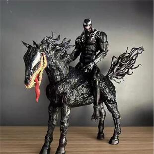 电影毒液3后一舞共生体战马关节可动手办模型蜘蛛玩具摆件礼物