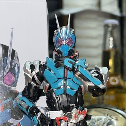 国产 SHF 落岩蝗虫 飞电其雄 Zero One 01 SHF魂限送支架