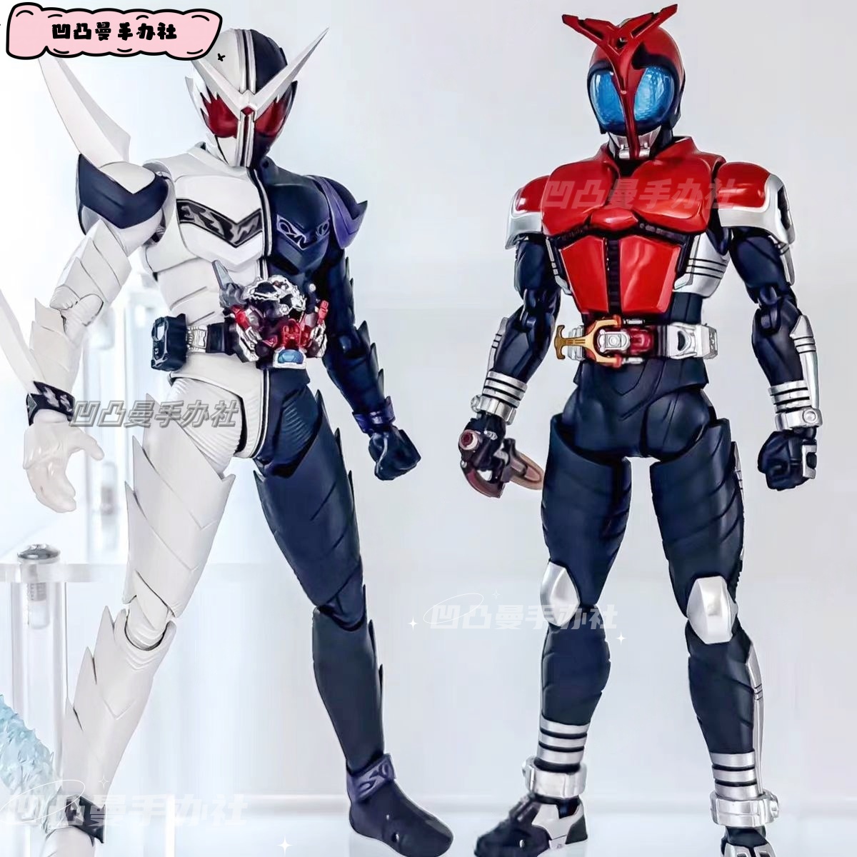 国产SHF假面琦士甲斗真骨雕手办