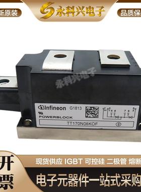 英飞凌可控硅二极管TT170N08KOF/12KOF/14KOF/16KOF进口全新现货
