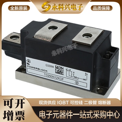 英飞凌可控硅二极管TT250N12KOF