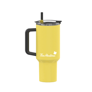 Tims天好咖啡星光杯-直饮式304不锈钢保温杯多饮品可泡1升大容量