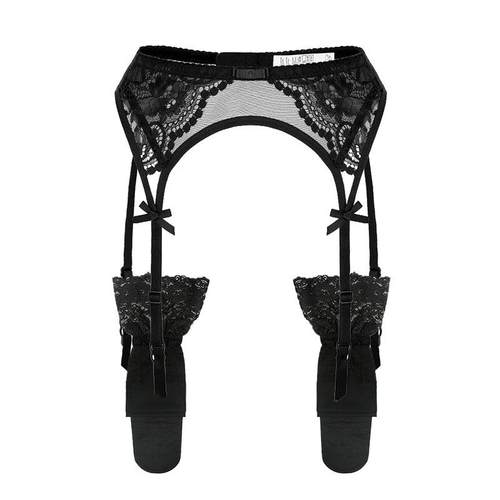 Garter stockings one piece sexy temptation perspective lace
