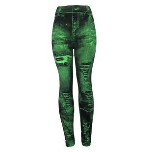 imitation leggings pants point stretch nine denim lift hip