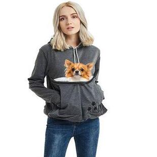 sweatshirt pullover loose color women hooded
