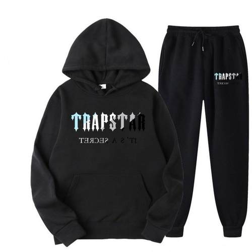 mens hooded workout sets sweater and hoodie warm outfear