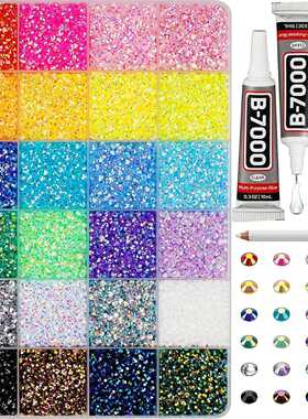 Rhinestones for Bedazzling 3mm Bedazzler Kit with Flatback