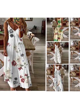 Creative casual urban leisure womens wear V-neck swing