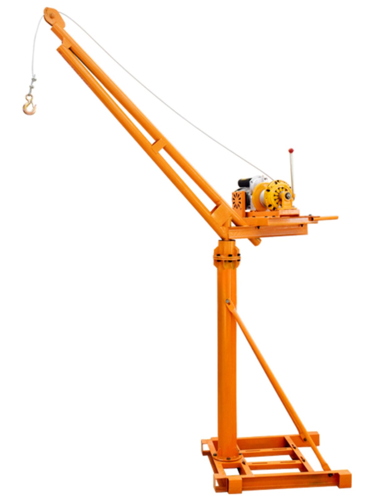 新品加高型吊机家用220v建筑装修起重提升机小型升降机 室内外吊