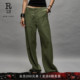品牌经典 日系简约工装 R13 LEG 风酶洗工艺阔腿休闲裤 WIDE