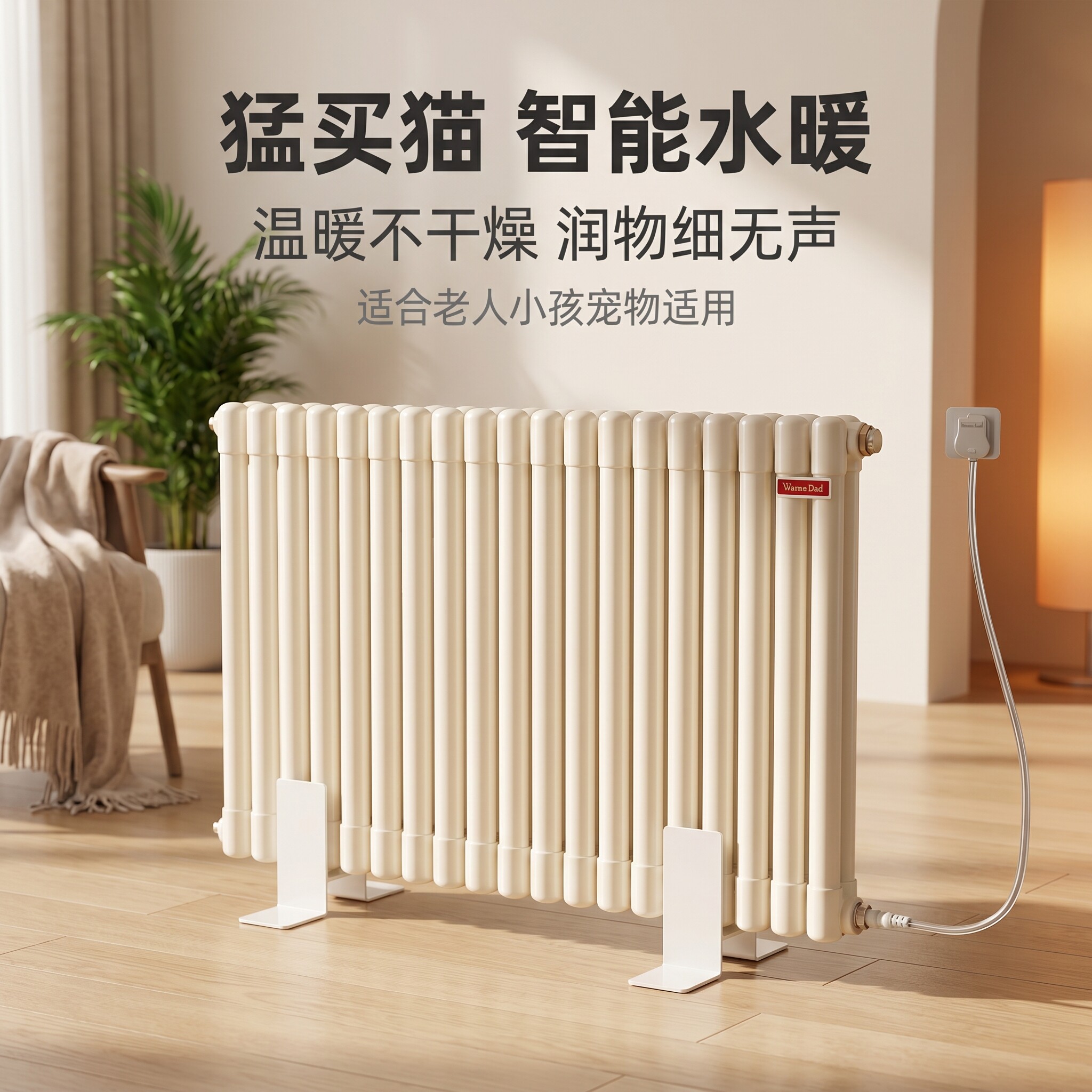 猛买猫壁挂水暖电暖器温暖不干燥