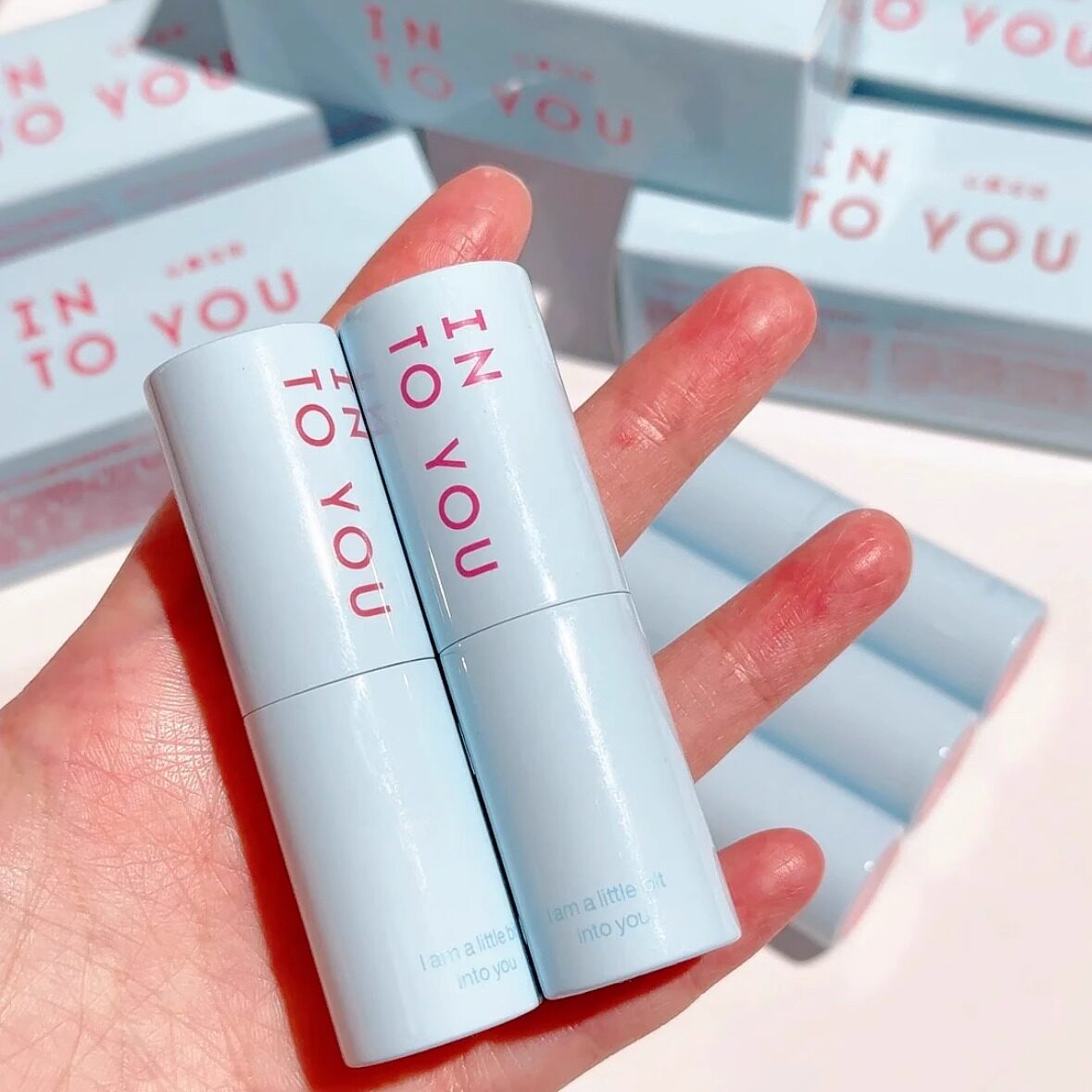 intoyou净感多用棒高光滋润唇膏口红腮红眼影净透CMS01水光肌女图片