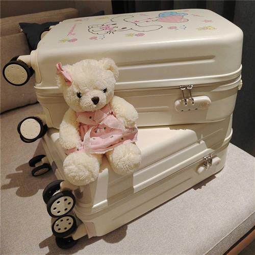 新款玉桂狗行杆李箱可卡1通箱高颜值男生20拉寸登机箱